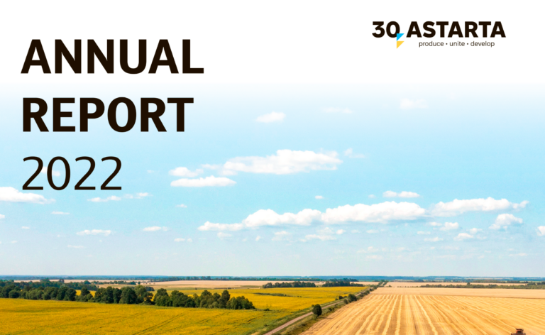 Astarta Publishes the Report for the Year 2022